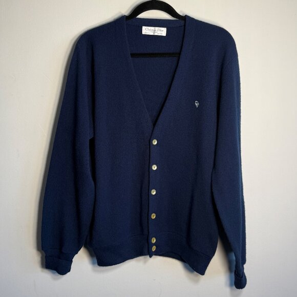 Vintage Christian Dior Cardigan - Picture 1 of 3